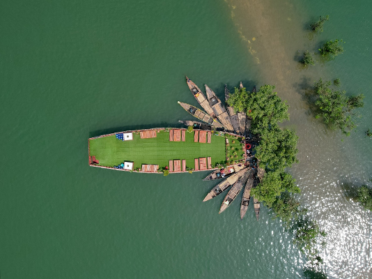 Tanguar Haor Houseboat Package